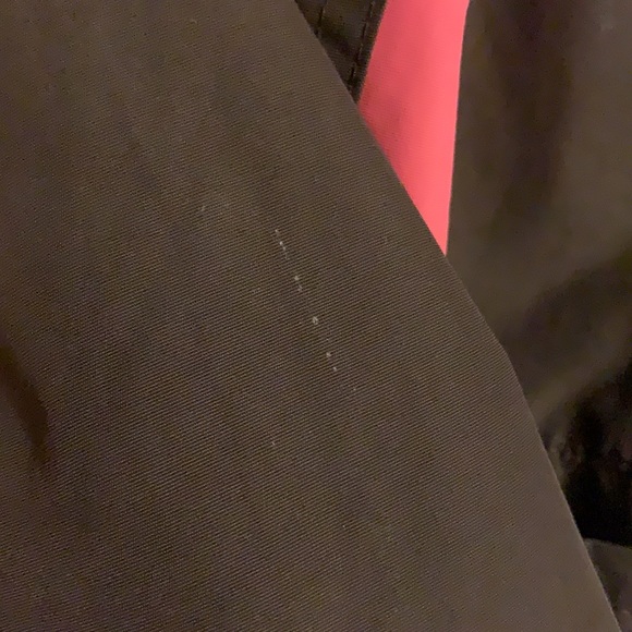 Pink and brown girls Lands’ End Winter Parka - Picture 8 of 10